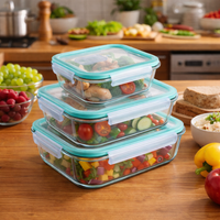 Glass Food Storage Container – Leakproof Meal Prep Box