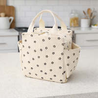 12L Corduroy Insulated Lunch Bag