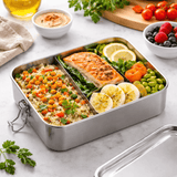 Stainless Steel Lunch Box – Leakproof & Plastic-Free