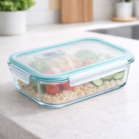 Glass Food Storage Container – Leakproof Meal Prep Box