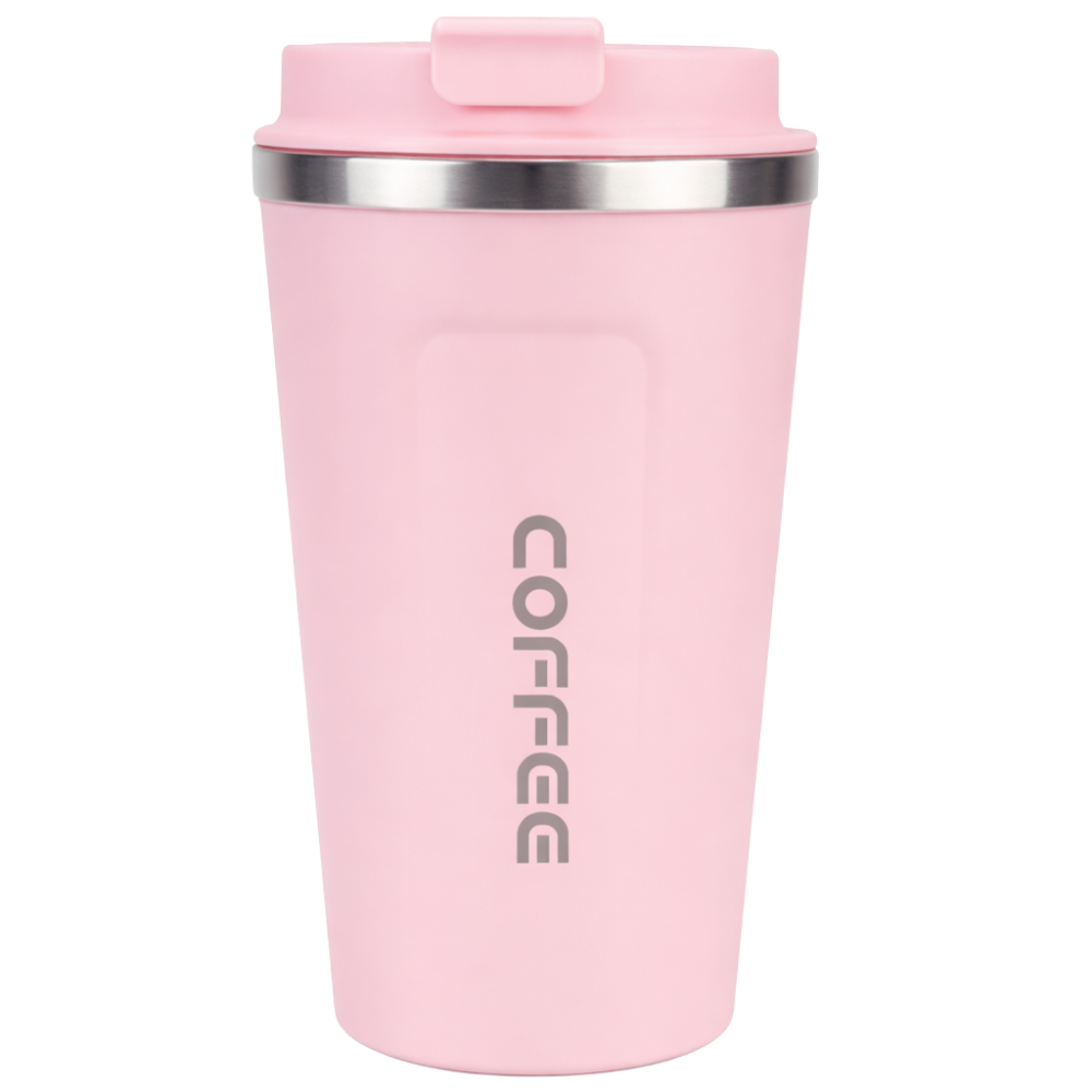 Reusable Stainless Steel Coffee Cup 510ml – Insulated & Leak-Proof