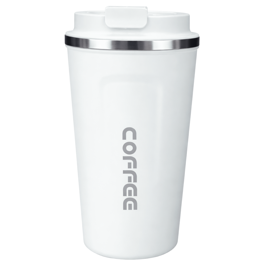 Reusable Stainless Steel Coffee Cup 510ml – Insulated & Leak-Proof