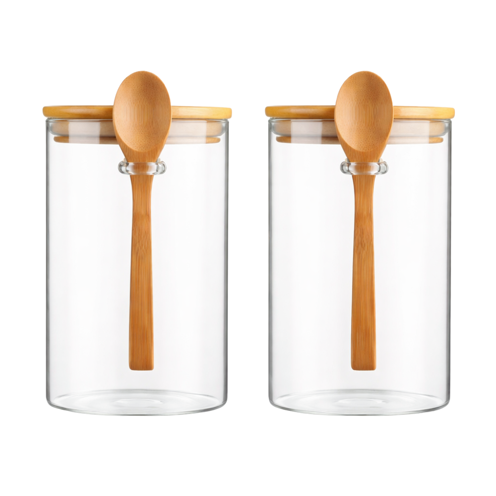 Airtight Glass Storage Jars