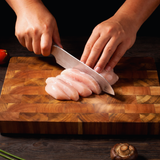 Acacia Wood Chopping Board – Natural Solid Timber Cutting Board