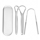 Stainless Steel Tongue Scraper | Oral Hygiene Tool — image 2