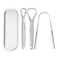 Stainless Steel Tongue Scraper | Oral Hygiene Tool — image 2