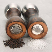 Leeseph Premium Beech Pepper Mill, Salt and Pepper Grinder - Precision Carbon Steel Rotor Use for Peppercorn, Sea Salt, Pepper — image 5
