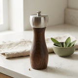 Leeseph Premium Beech Pepper Mill, Salt and Pepper Grinder - Precision Carbon Steel Rotor Use for Peppercorn, Sea Salt, Pepper — image 6