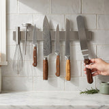 Stainless Steel Magnetic Knife Holder – Wall Mounted Utensil Strip — image 7
