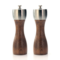 Premium Beechwood Salt & Pepper Mill – Adjustable Ceramic Grinder